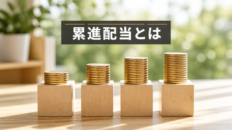 累進配当とは 減配しないという企業からの約束