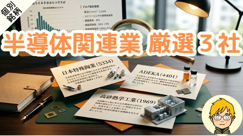 【AIブーム】半導体関連株の高配当銘柄3選｜優良株の見つけ方を徹底解説 