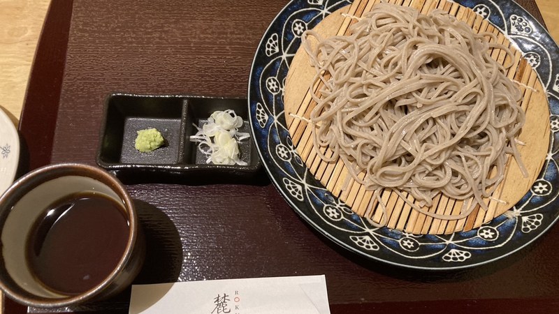 リゾナーレ八ヶ岳館内の蕎麦屋のせいろ